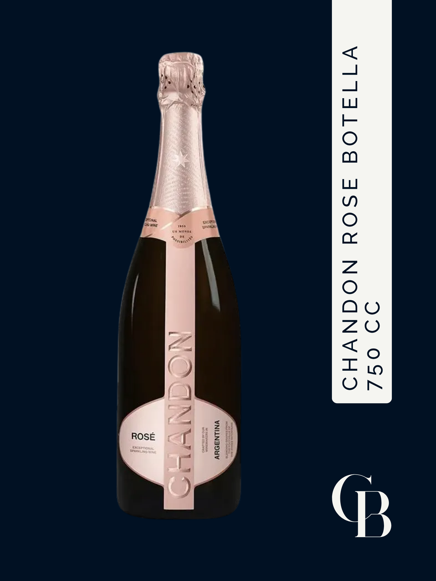 Chandon Rose Botella 750 Cc