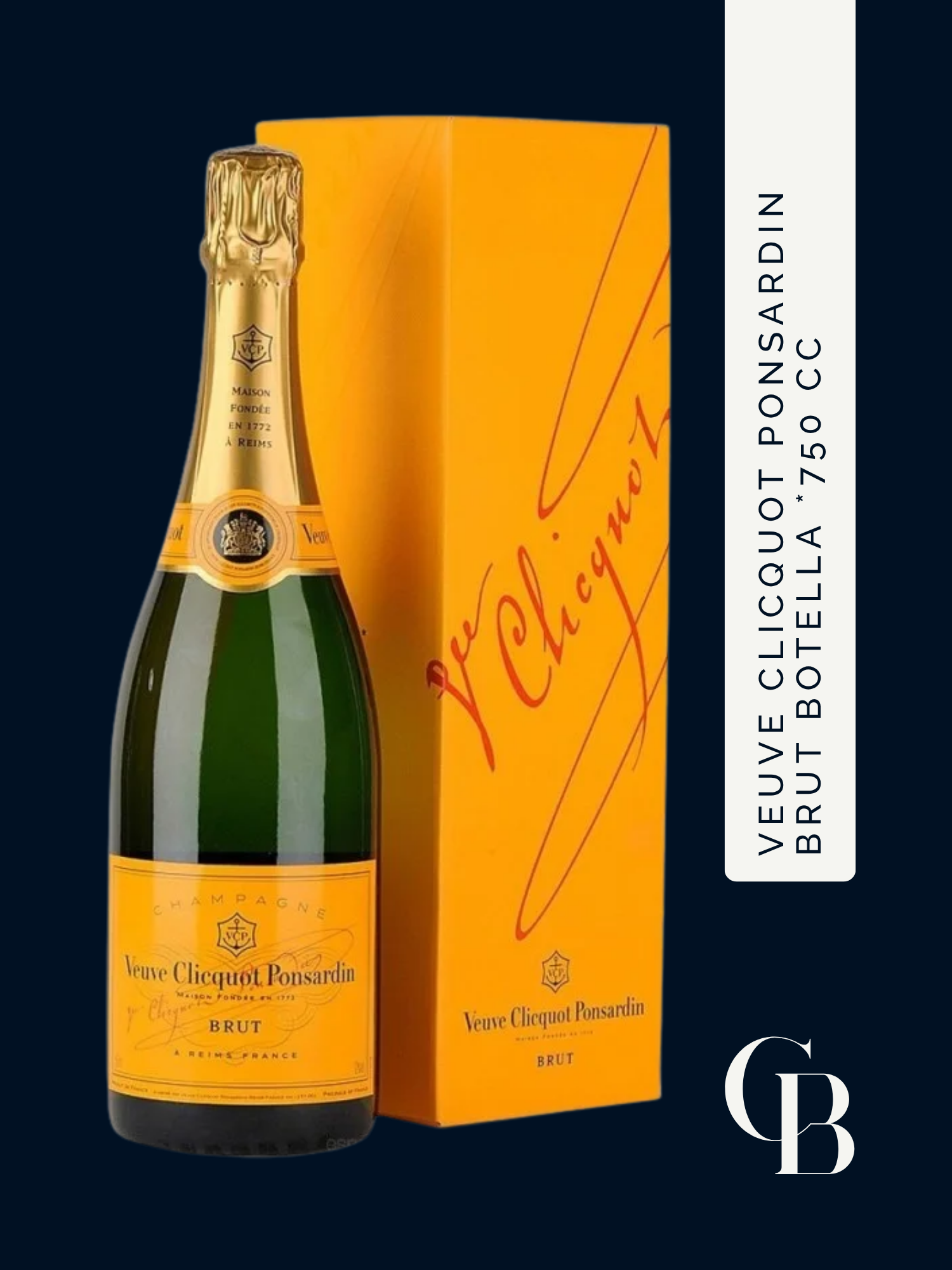 Veuve Clicquot Ponsardin Brut Botella 750 Cc