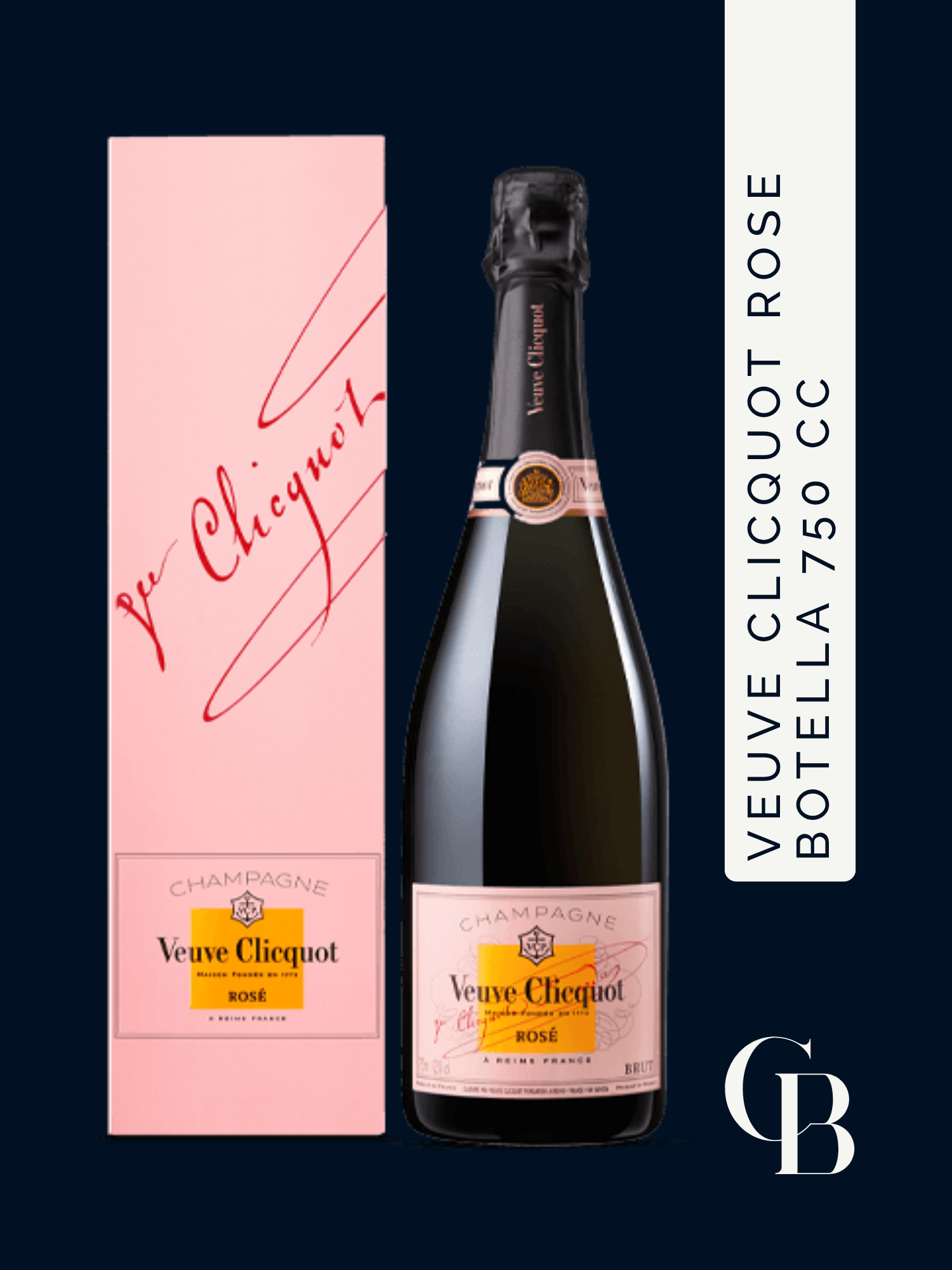 Veuve Clicquot Rose Botella 750 Cc