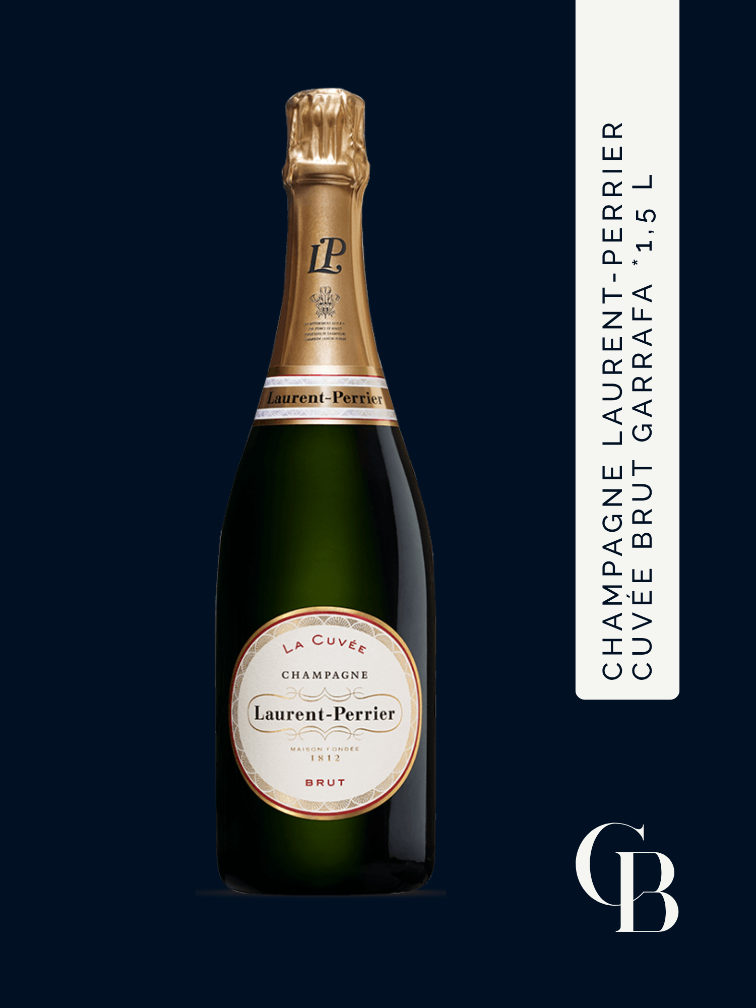 Champagne Laurent-Perrier Cuvee Brut Garrafa 1,5 L