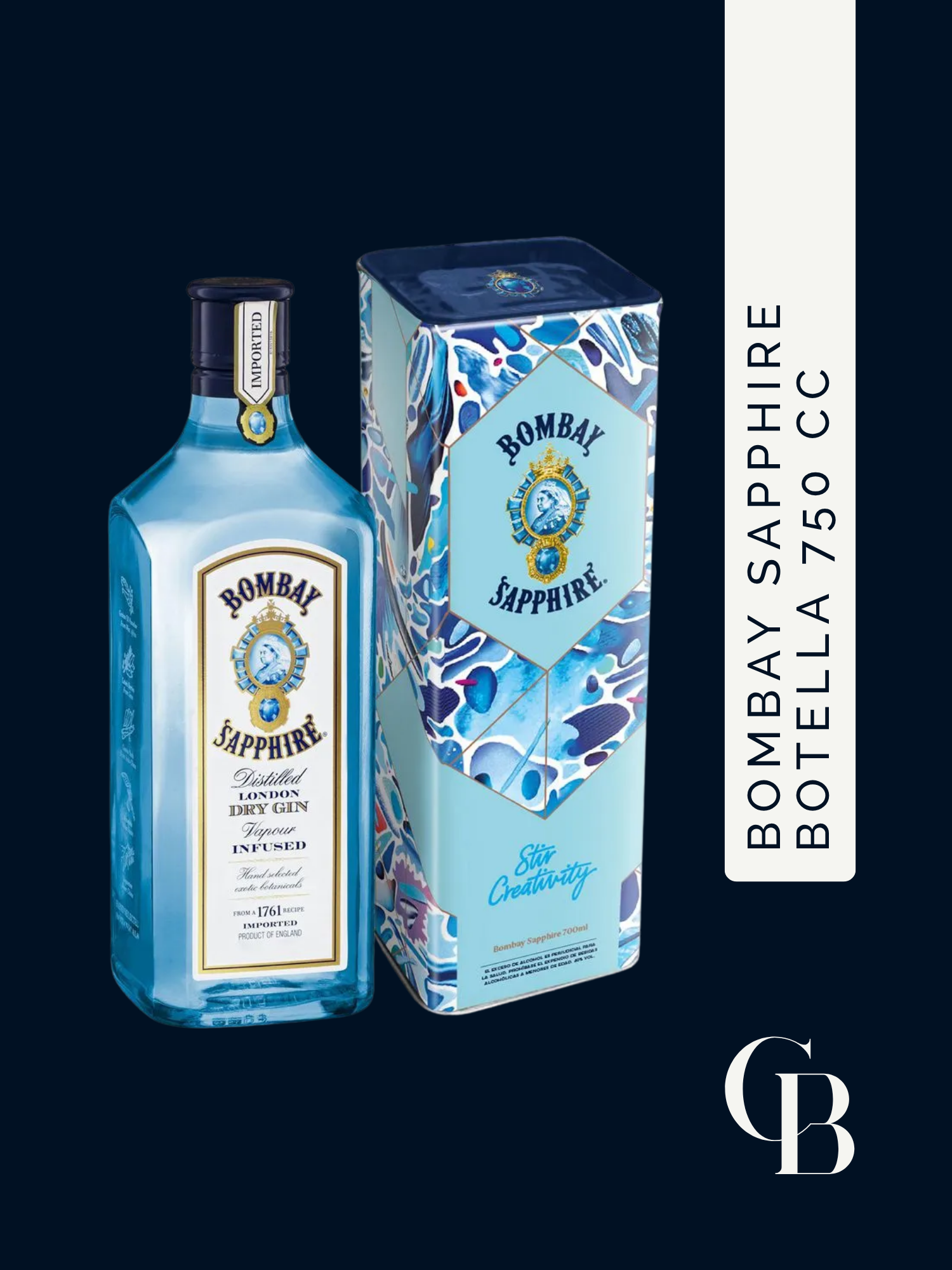 Bombay Sapphire Botella 750 Cc