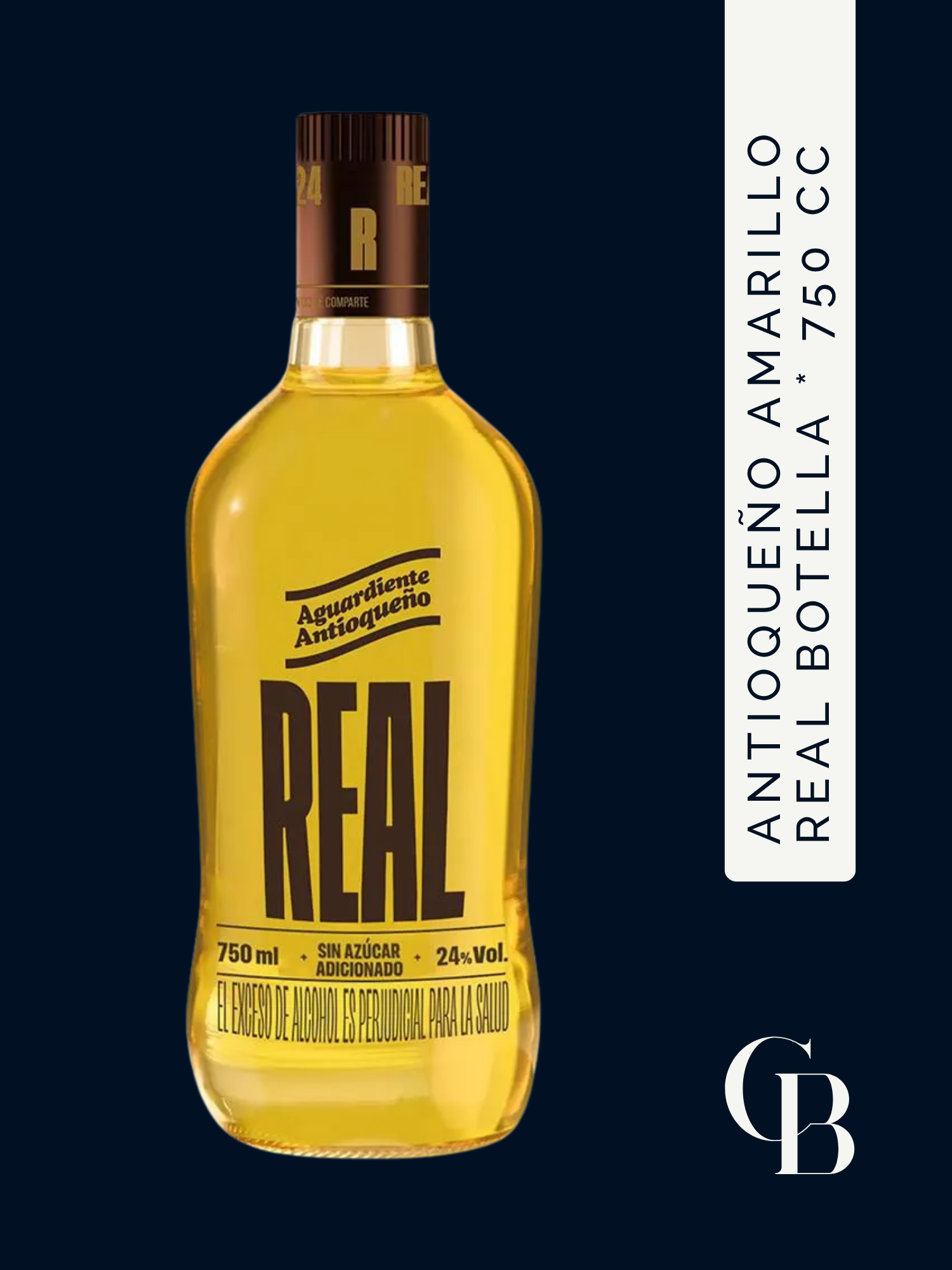 Antioqueño Amarillo Real Botella 750 Cc