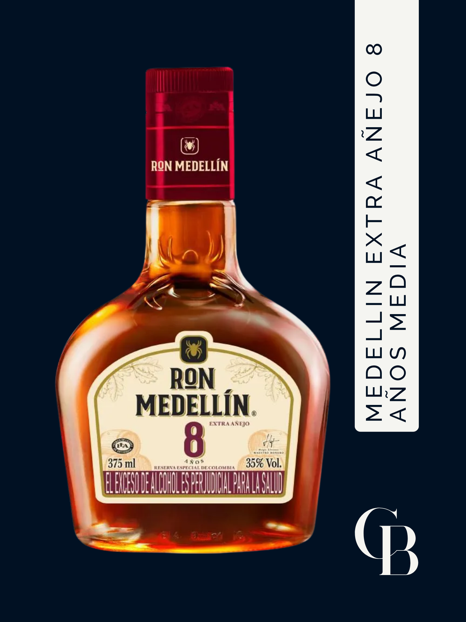 Medellin Extra Añejo 8 Años Media