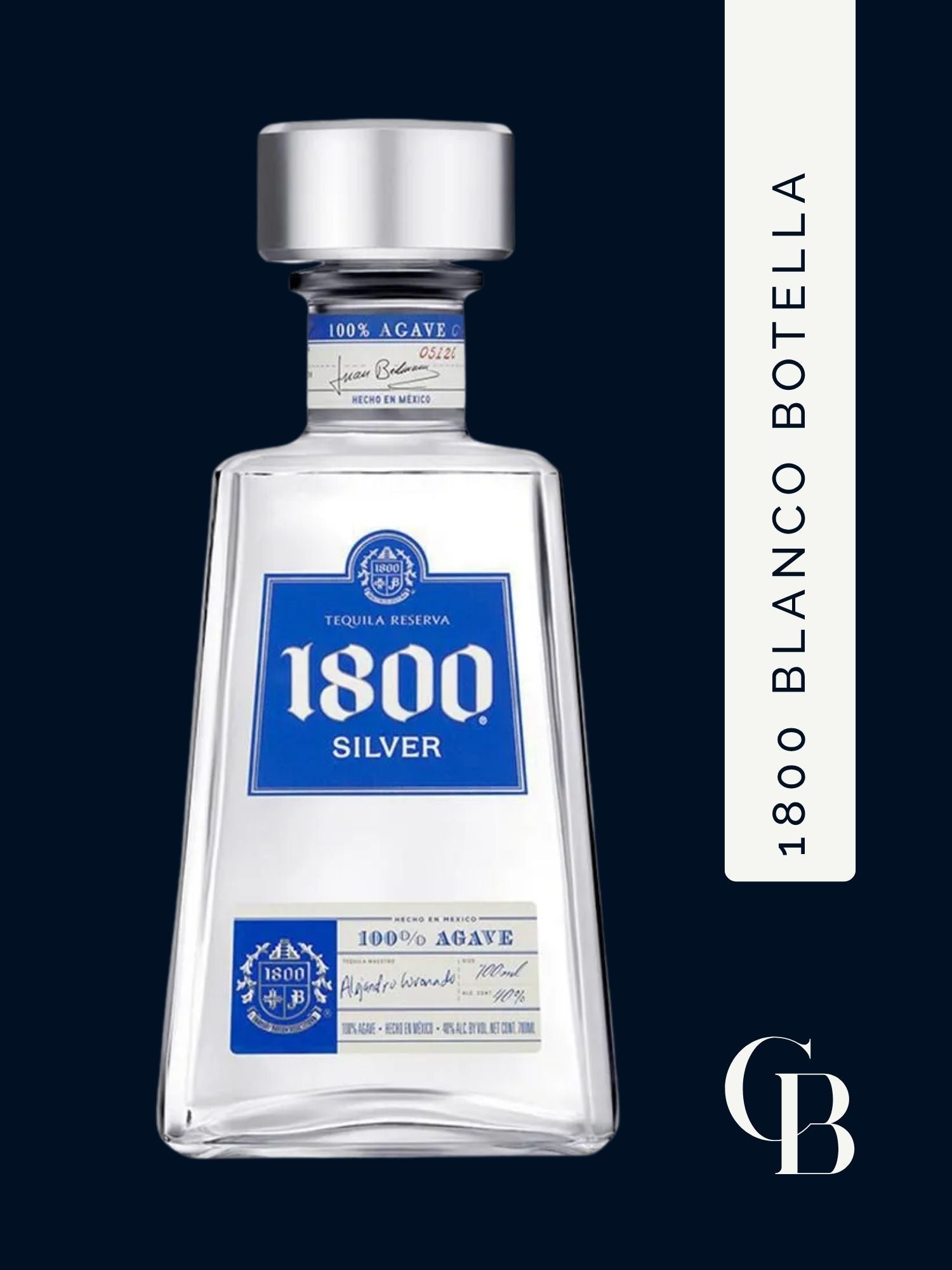 1800 Blanco Botella