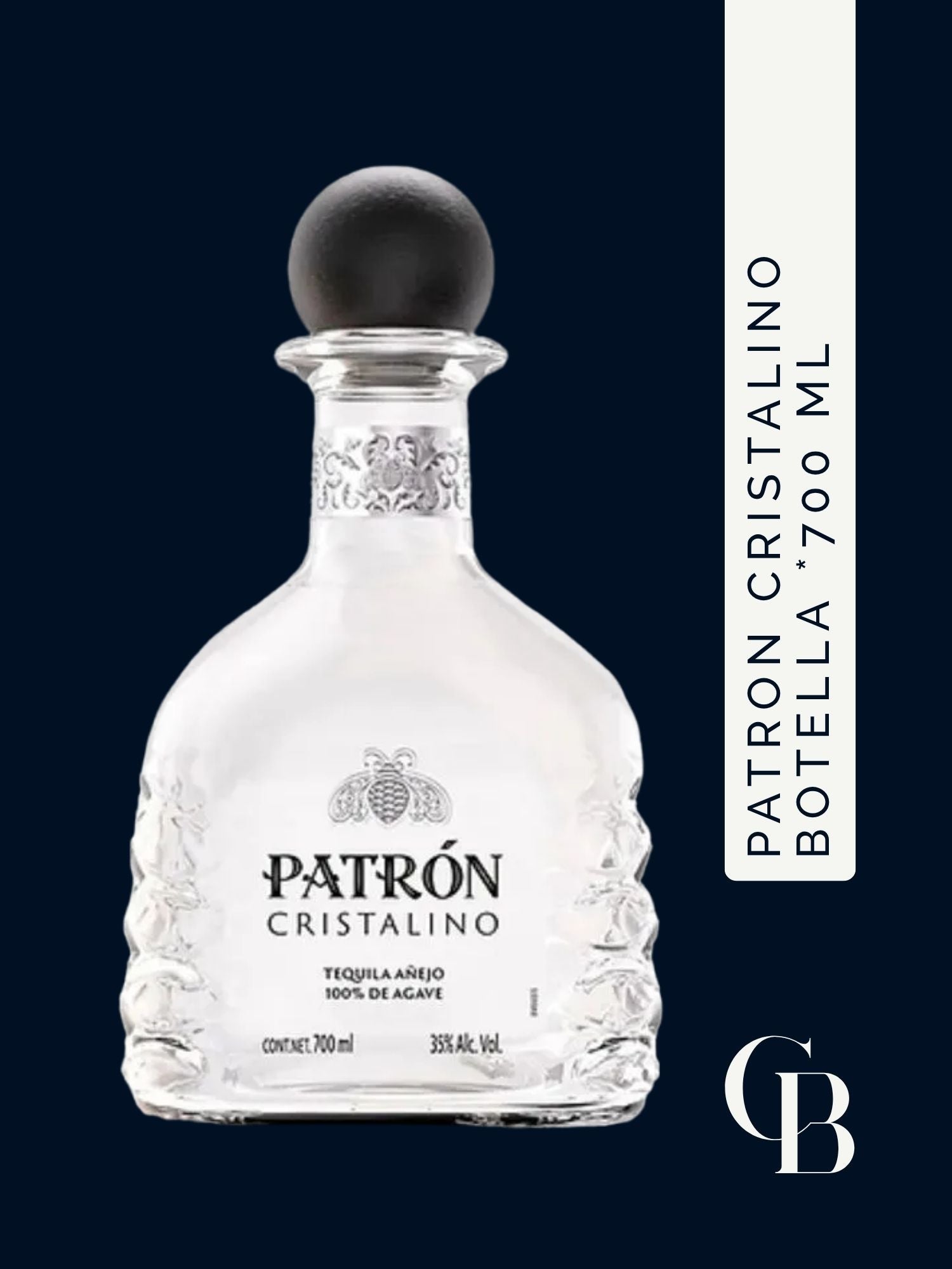 Patron Cristalino Botella 700 Ml