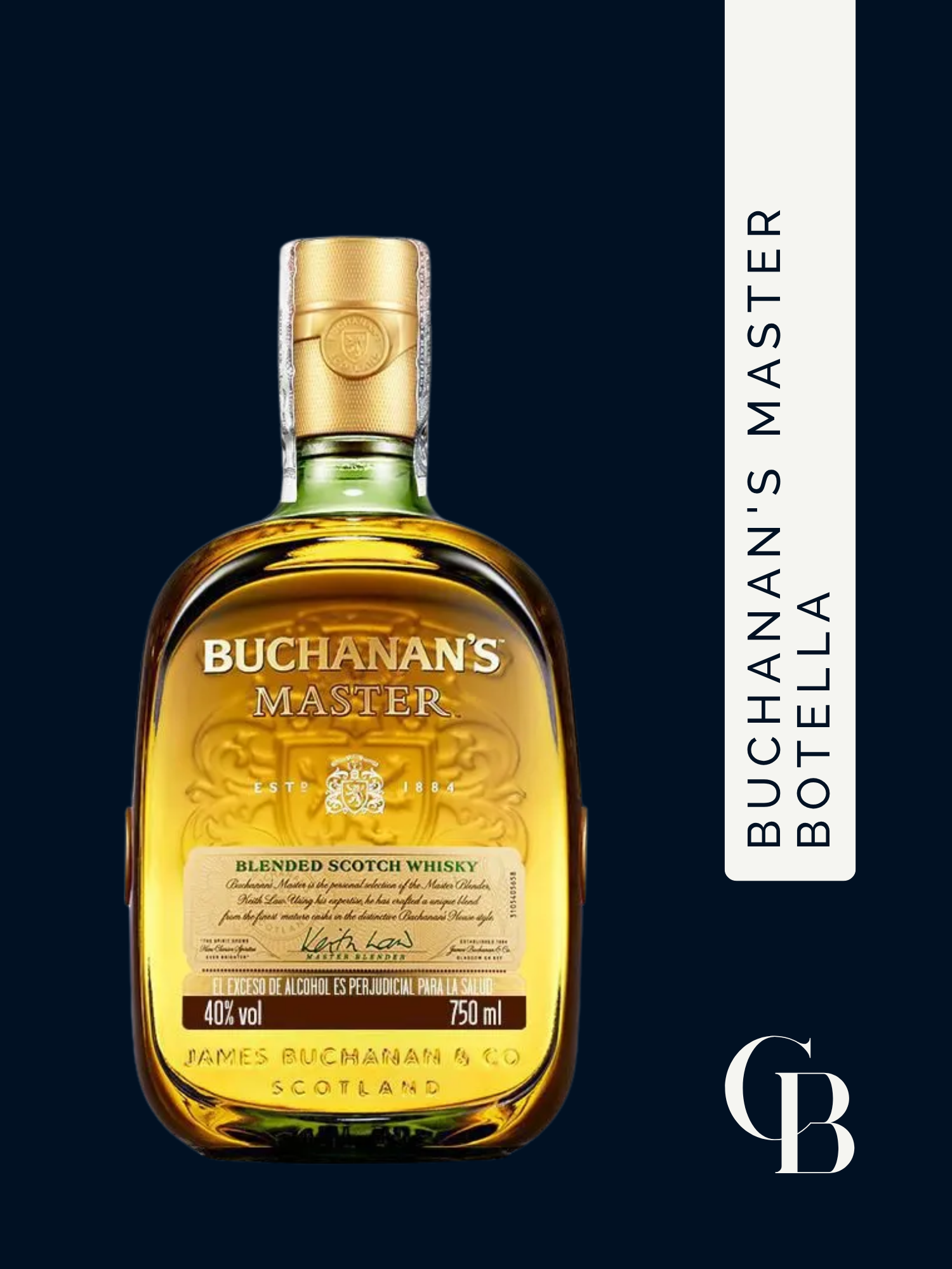 Buchanan's Master Botella