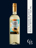 Gato Negro Blanco Dulce Botella 750 Ml
