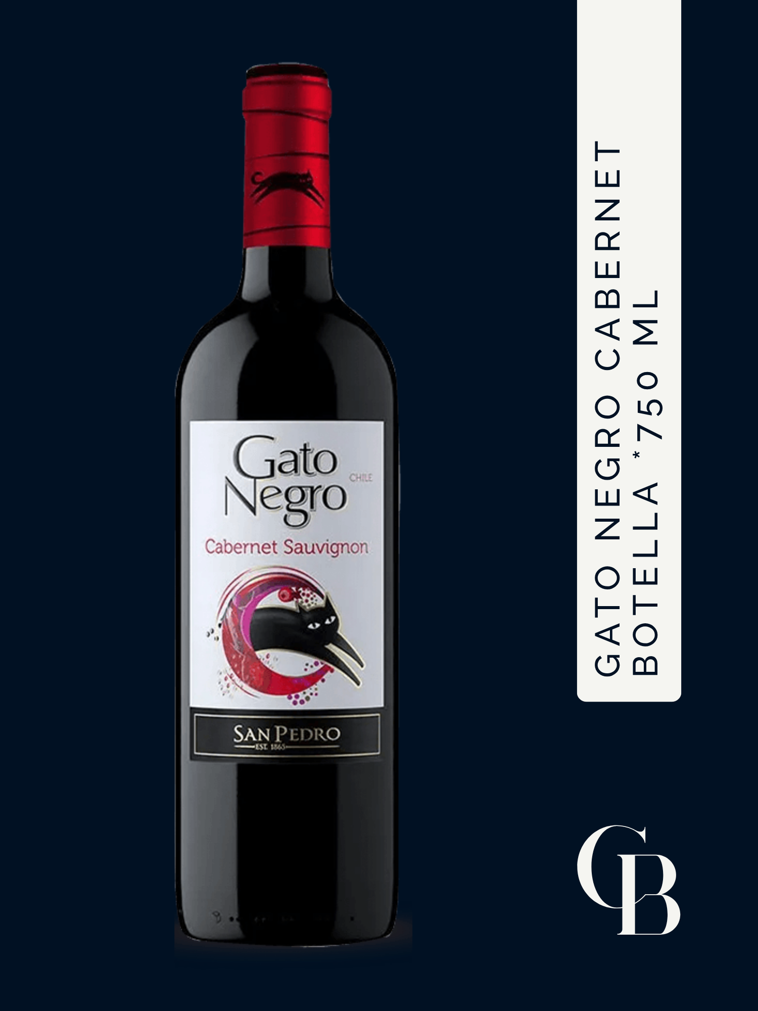 Gato Negro Cabernet Botella 750 Ml