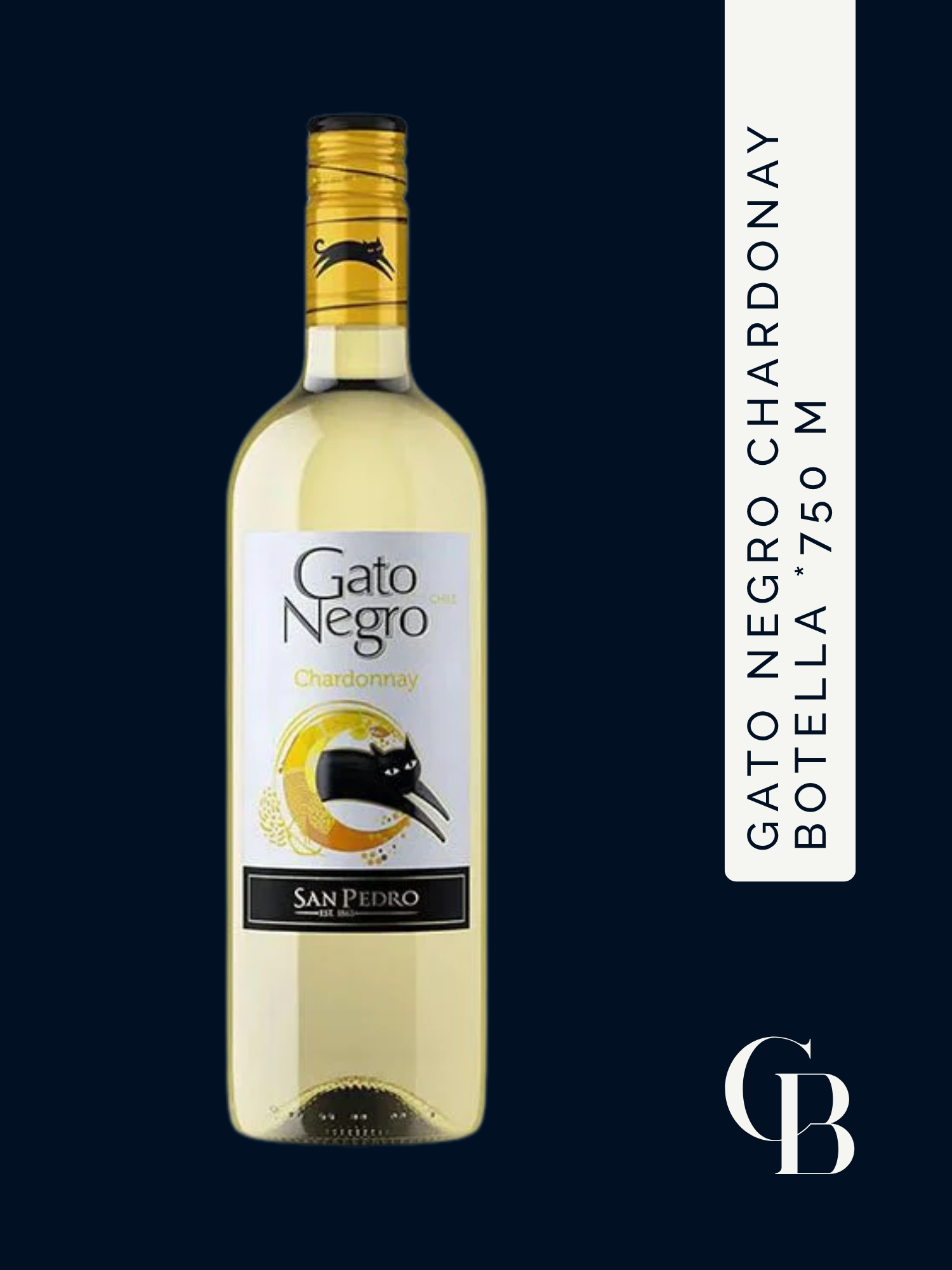 Gato Negro Chardonay Botella 750 M