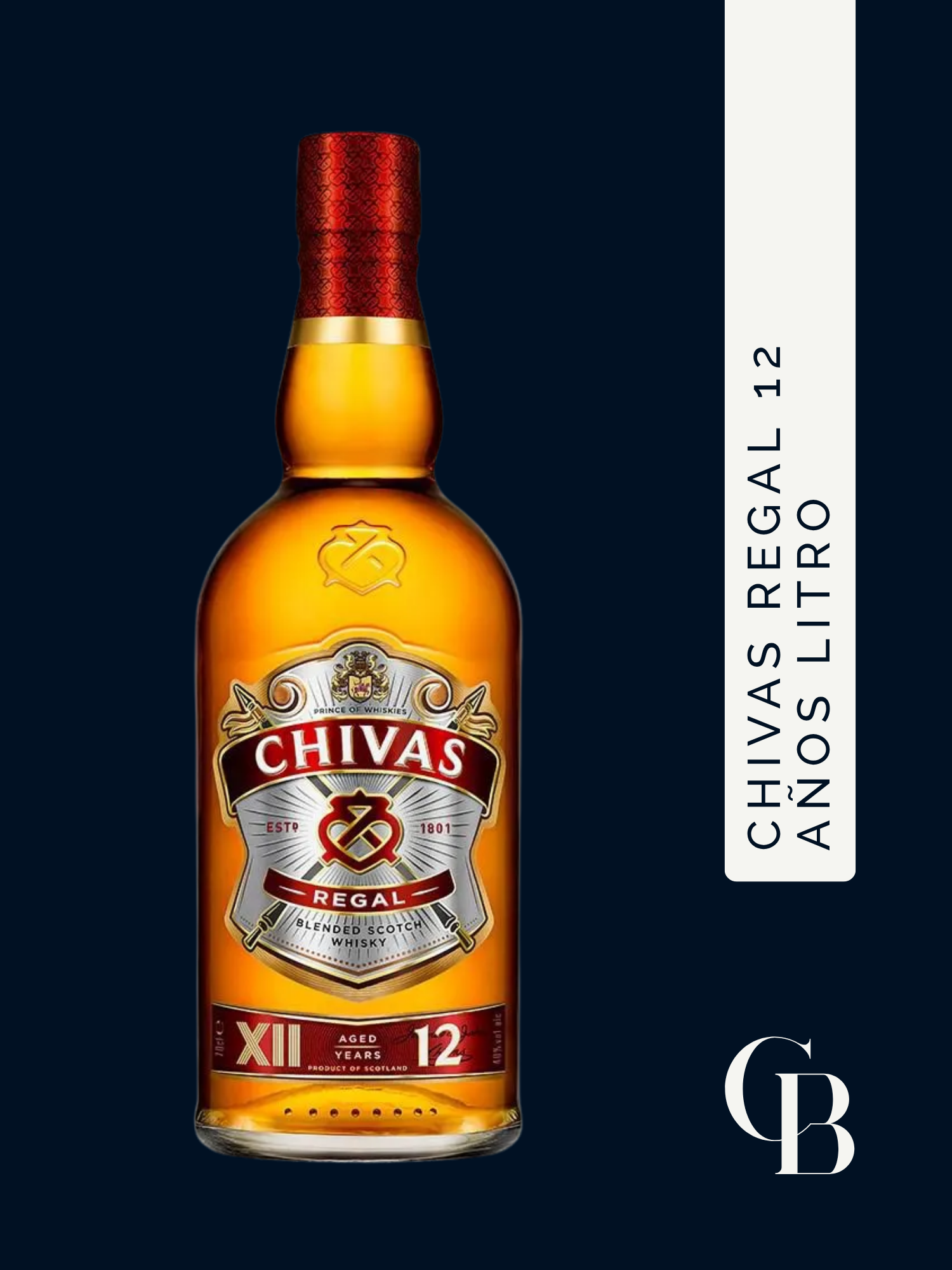 Chivas Regal 12 Años Litro