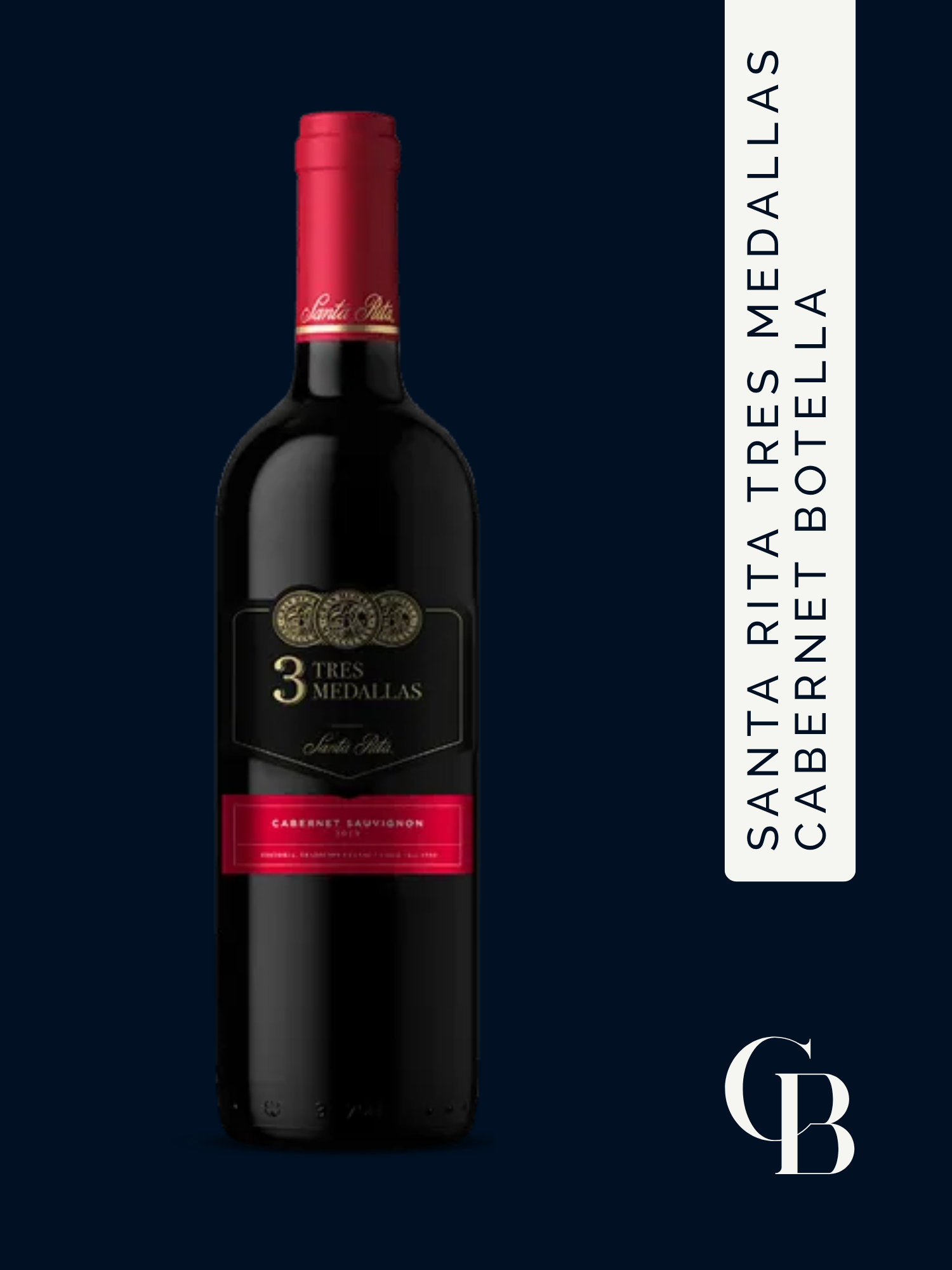 Santa Rita Tres Medallas Cabernet Botella