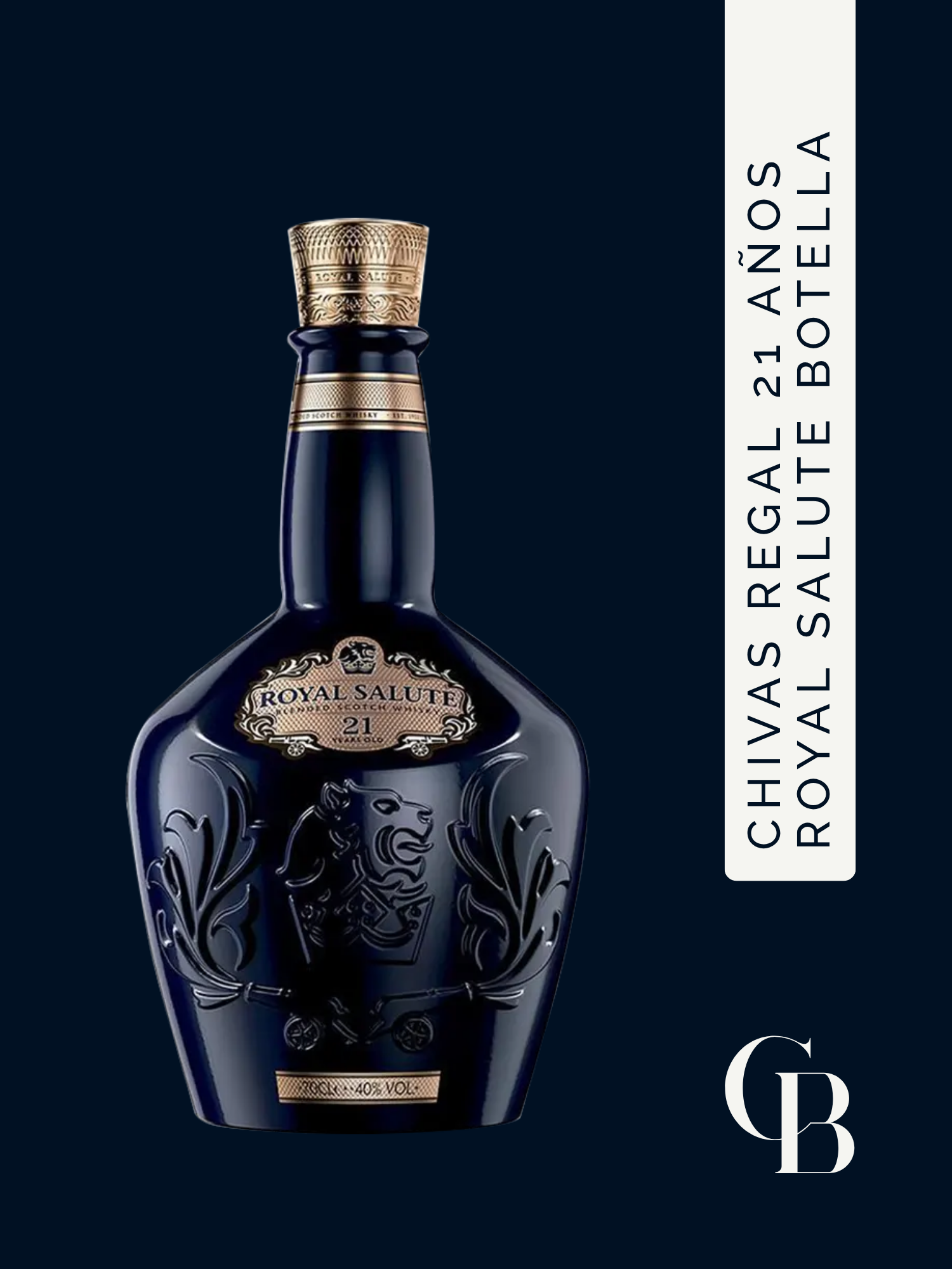Chivas Regal 21 Años Royal Salute Botella