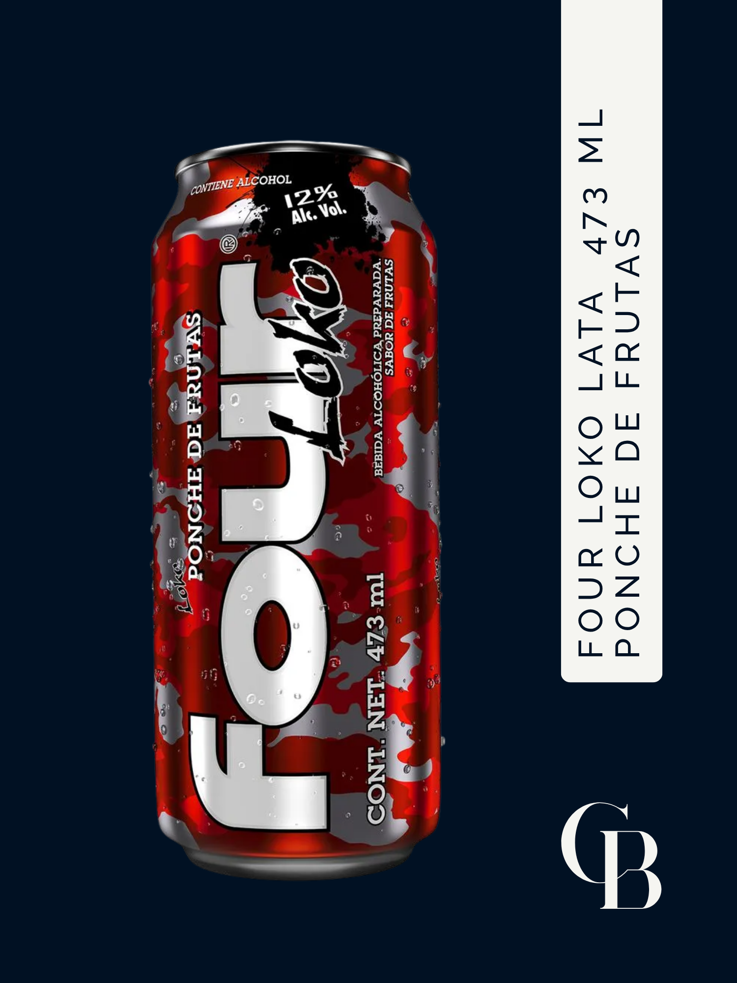 Four Loko Lata 473 Ml Ponche De Frutas