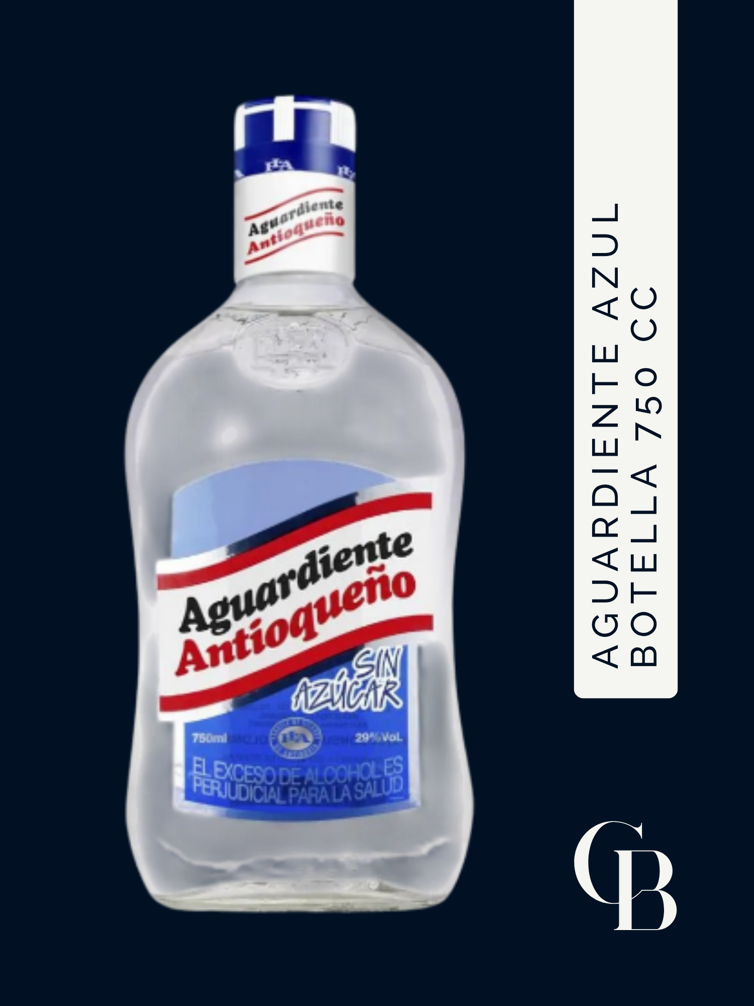 Antioqueño Azul Botella 750 Cc