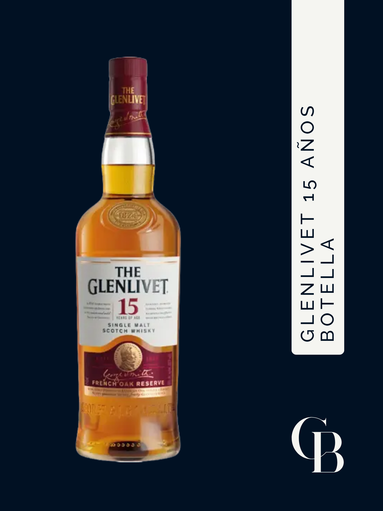 Glenlivet 15 Años Botella