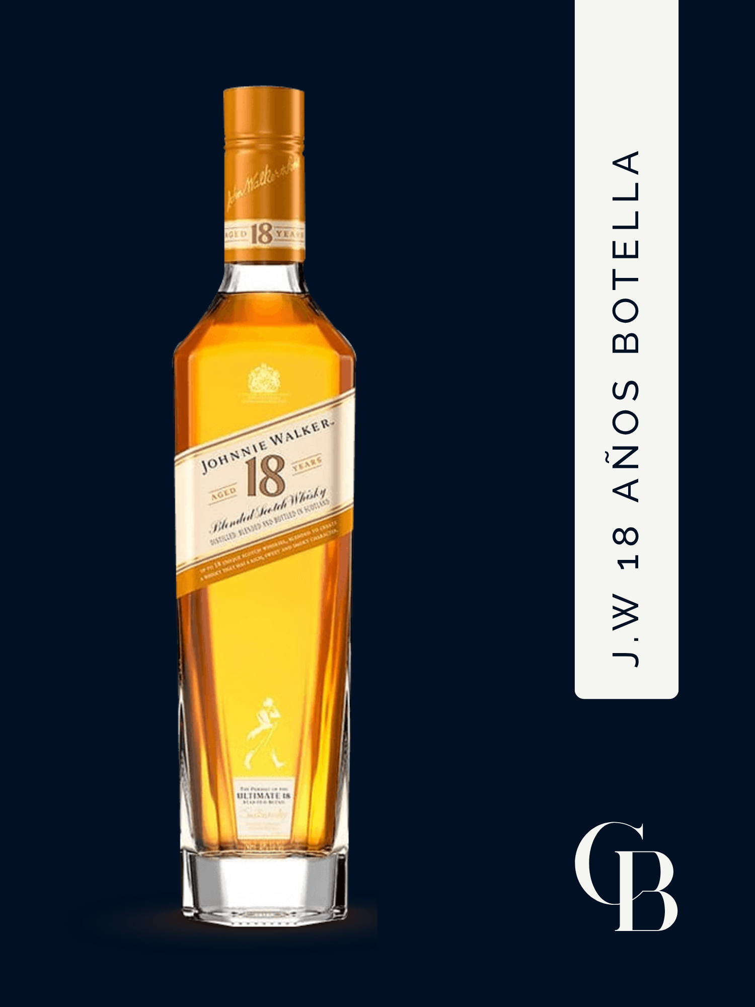 J.W 18 Años Botella