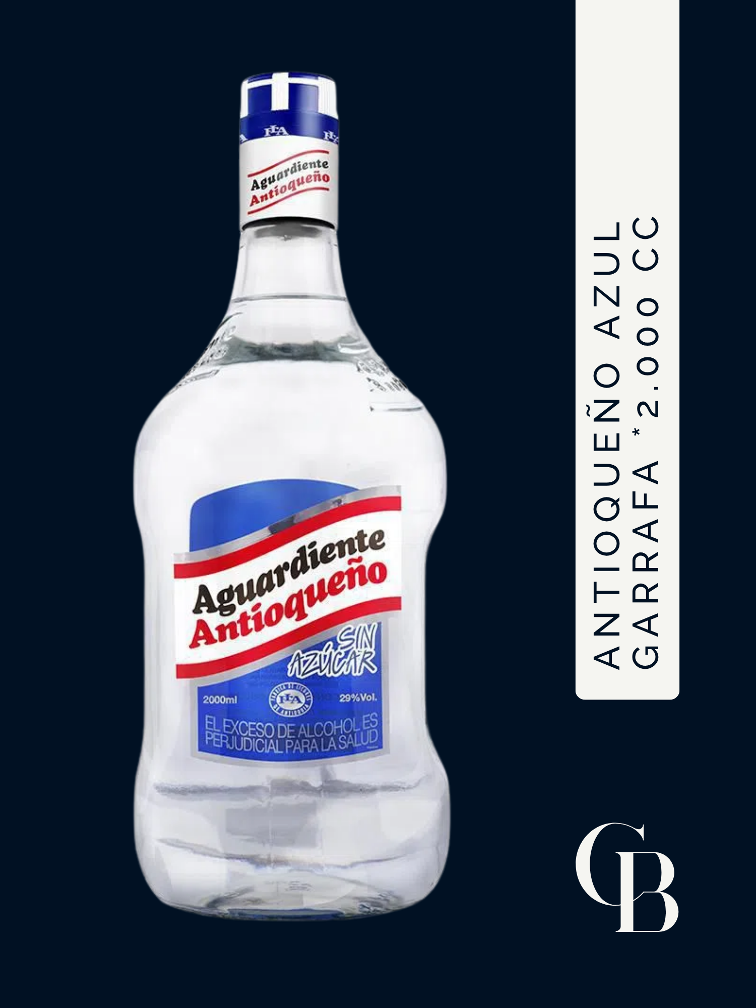 Antioqueño Azul Garrafa 2.000 Cc