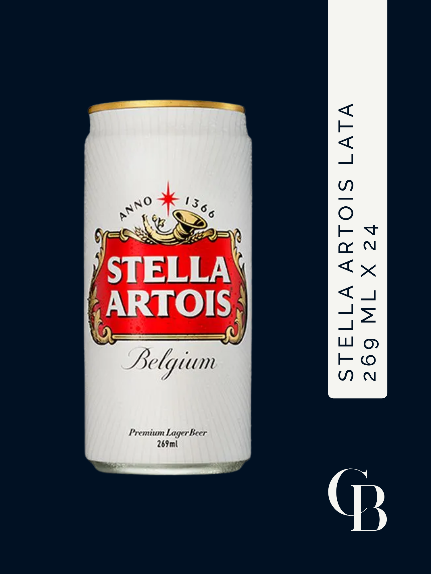 Stella Artois Lata 269 ml x 24