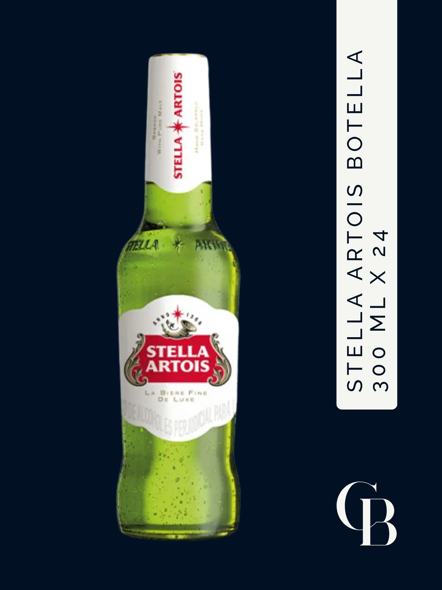 Stella Artois Botella 300 ml x 24