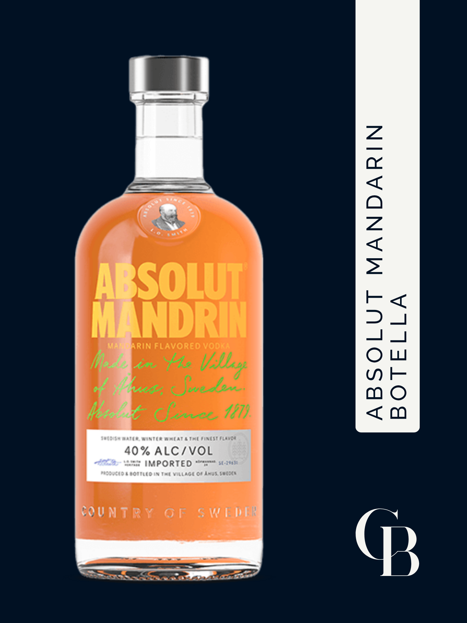 Absolut Mandarin Botella