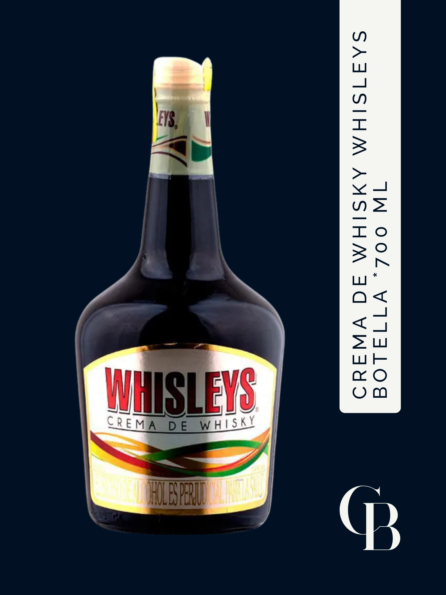 Crema De Whisky Whisleys Botella 700 Ml