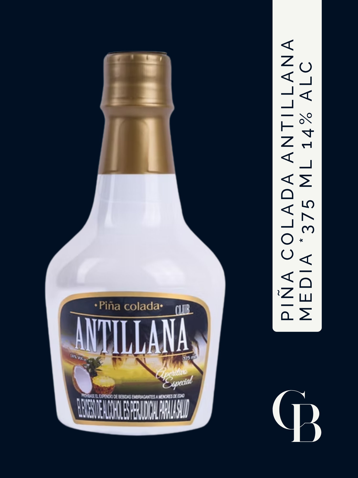 Piña Colada Antillana Media 375 Ml 14% Alc