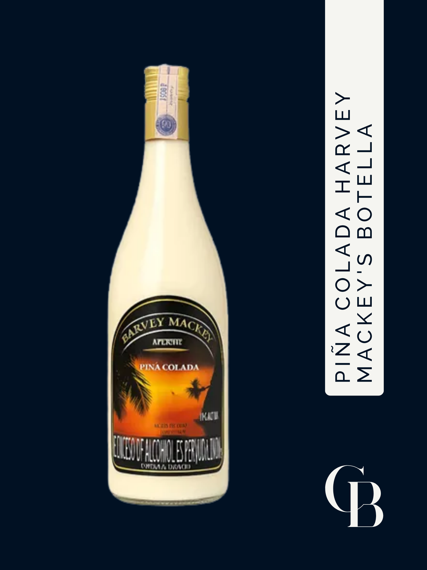 Piña Colada Harvey Mackey'S Botella