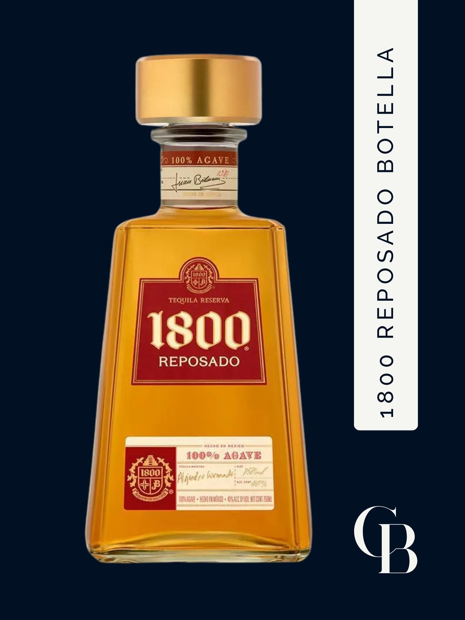 1800 Reposado Botella