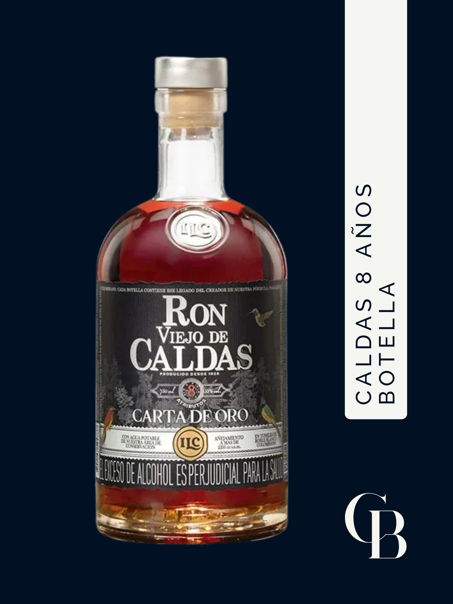 Caldas 8 Años Botella